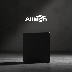 ورق پلکسی گلاس مشکی مات آلساین 4 میلی متر